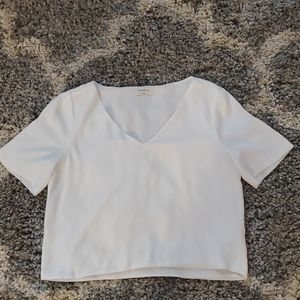 Aritzia Flowey white blouse - Babaton